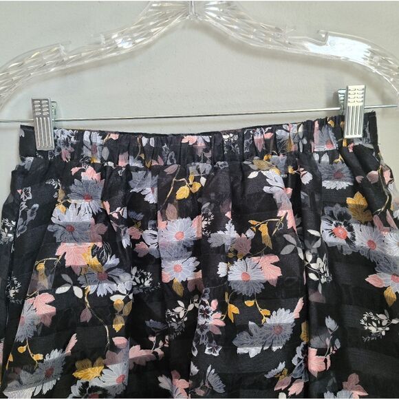 Xhilaration Milticolor Floral Spring Skirt S - Picture 5 of 10